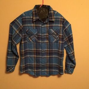 Marmot Mens Plaid 2 Front Pocket Long Sleeve Shirt